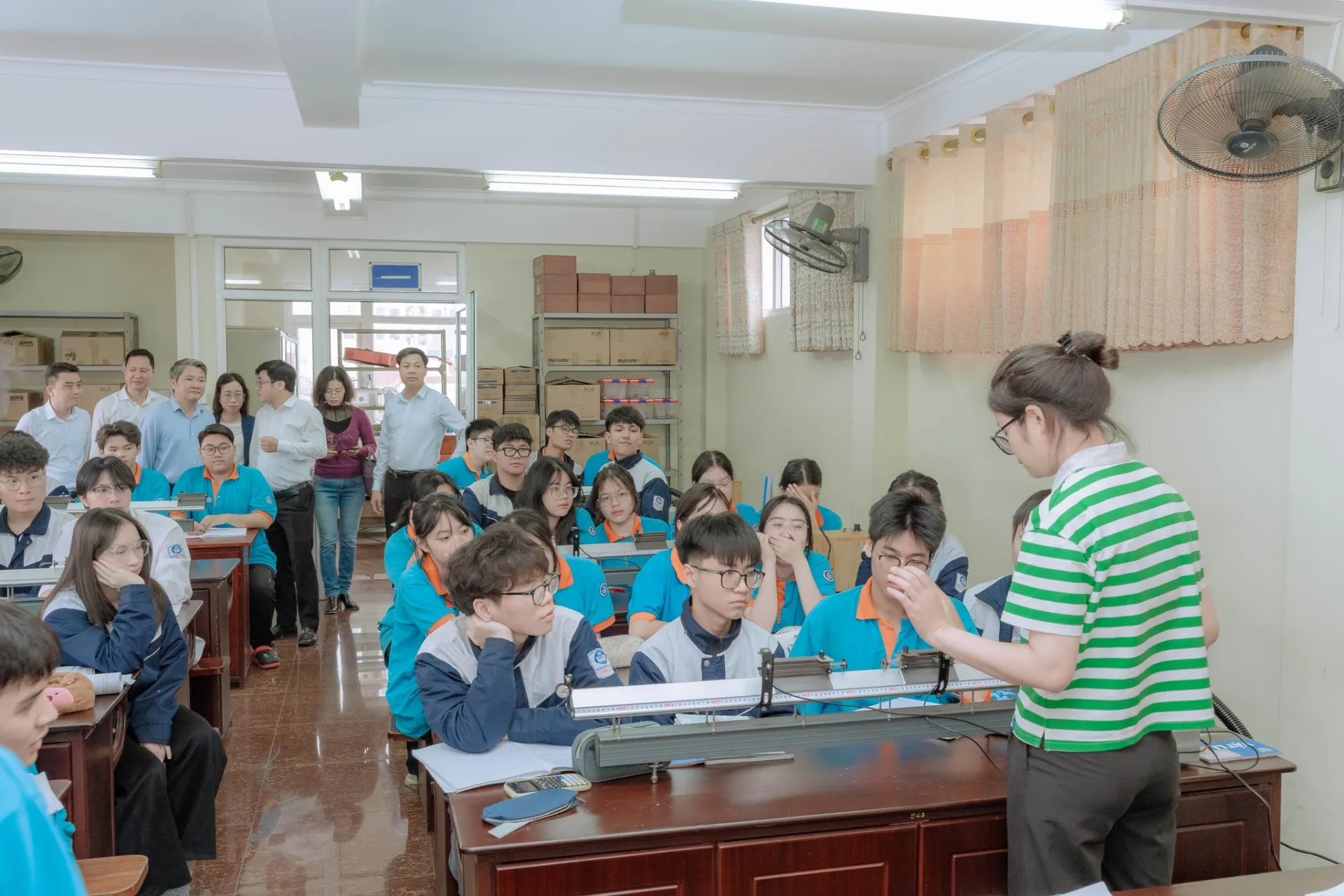 Hội đồng nhân dân Thành phố Hải Phòng giám sát chuyên đề việc thực hiện chính sách, pháp luật về giáo dục và đào tạo trên địa bàn thành phố, giai đoạn 2020-2024 đối với trường THPT Thăng Long 7 7 1