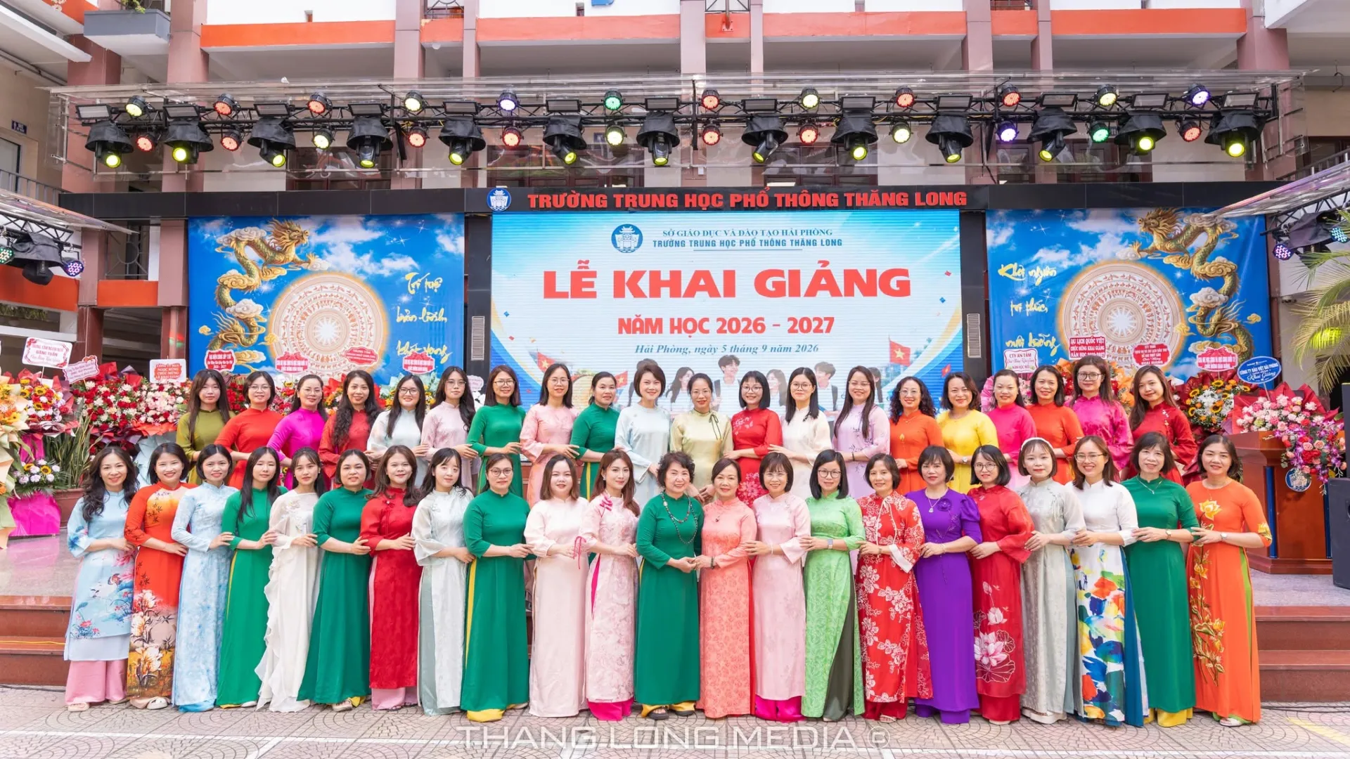 TRƯỜNG THPT THĂNG LONG LONG TRỌNG TỔ CHỨC LỄ KHAI GIẢNG NĂM HỌC 2026 – 2027 16 15 1