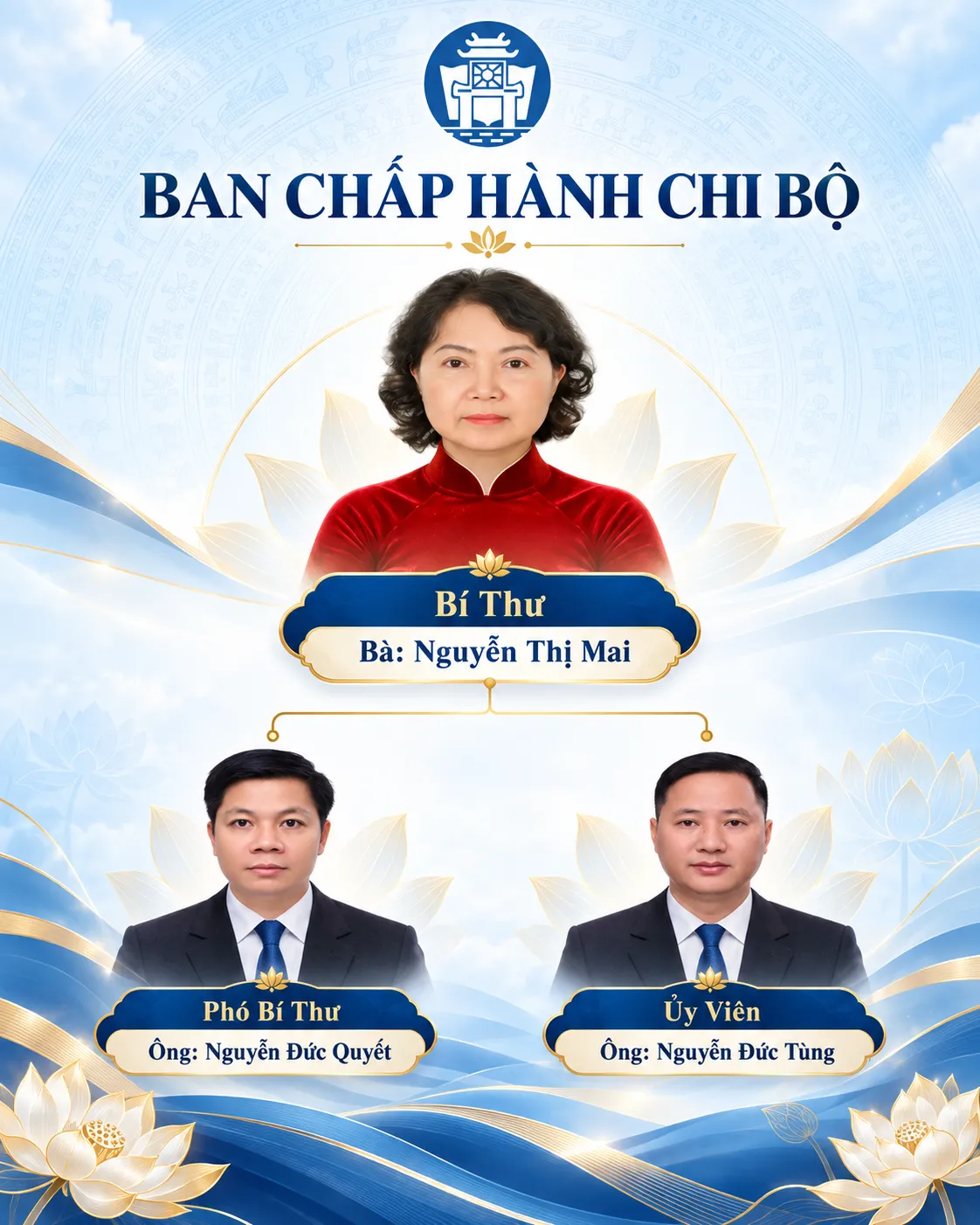 So do Ban Chap hanh Chi bo trang trong